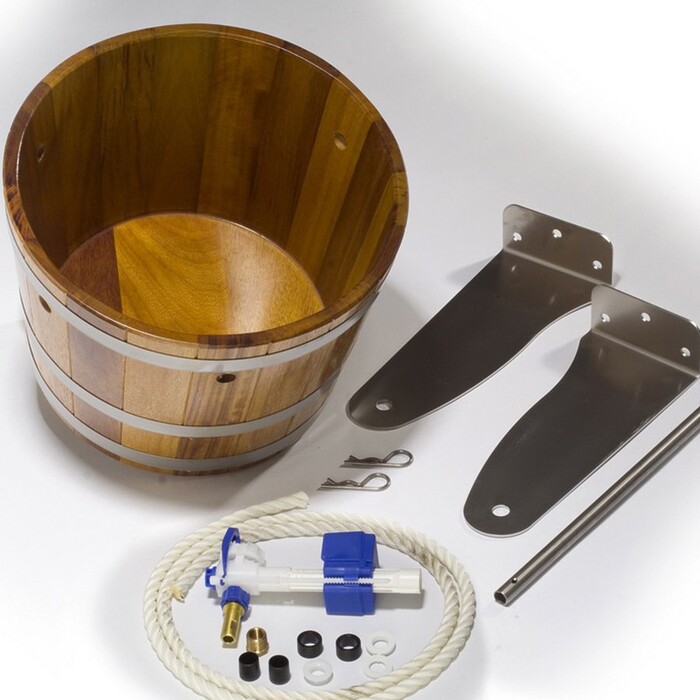 Обливное ведро Blumenberg Перевертыш из лиственницы