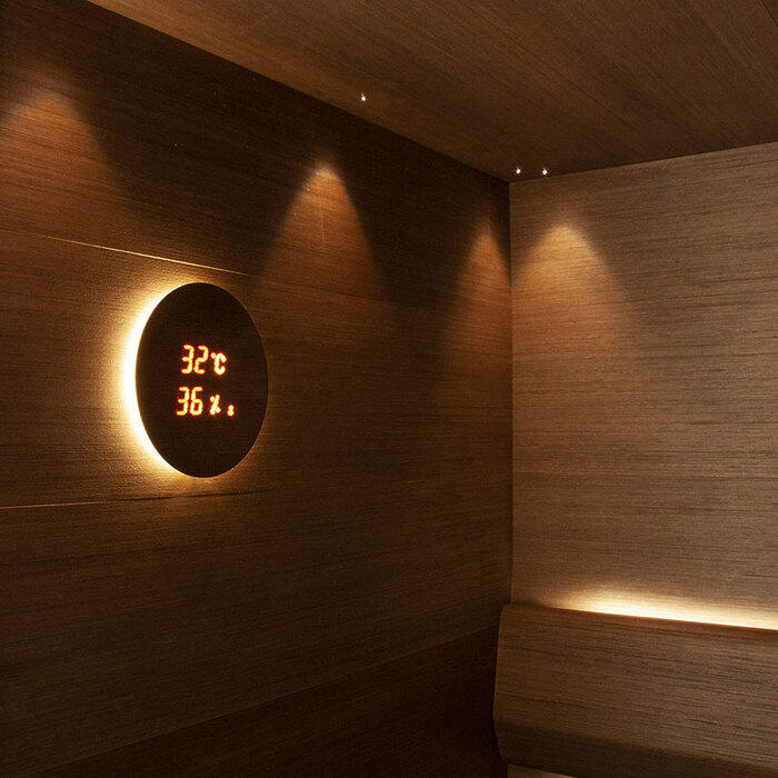 Термометр-гигрометр и таймер для сауны Cariitti Aspectu