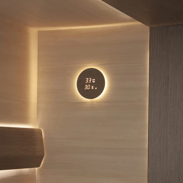 Термометр-гигрометр и таймер для сауны Cariitti Aspectu